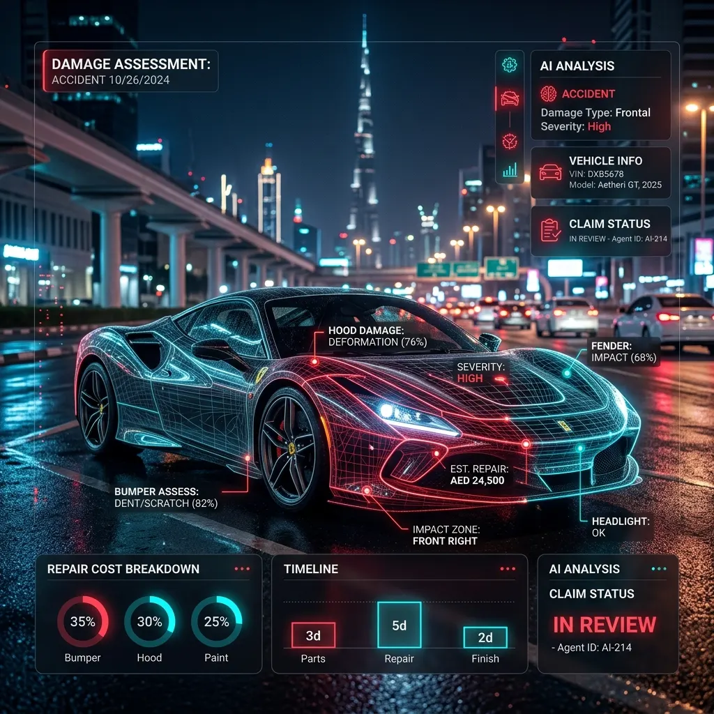 How AI Is Transforming Automotive Insurance Claims in the UAE
